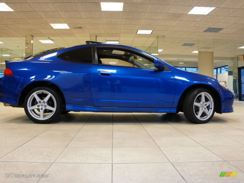 Vivid Blue Pearl Acura RSX