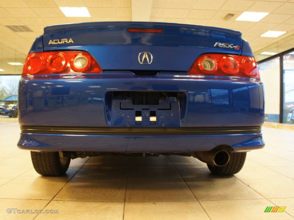 2006 RSX Type S Sports Coupe - Vivid Blue Pearl / Ebony photo #2