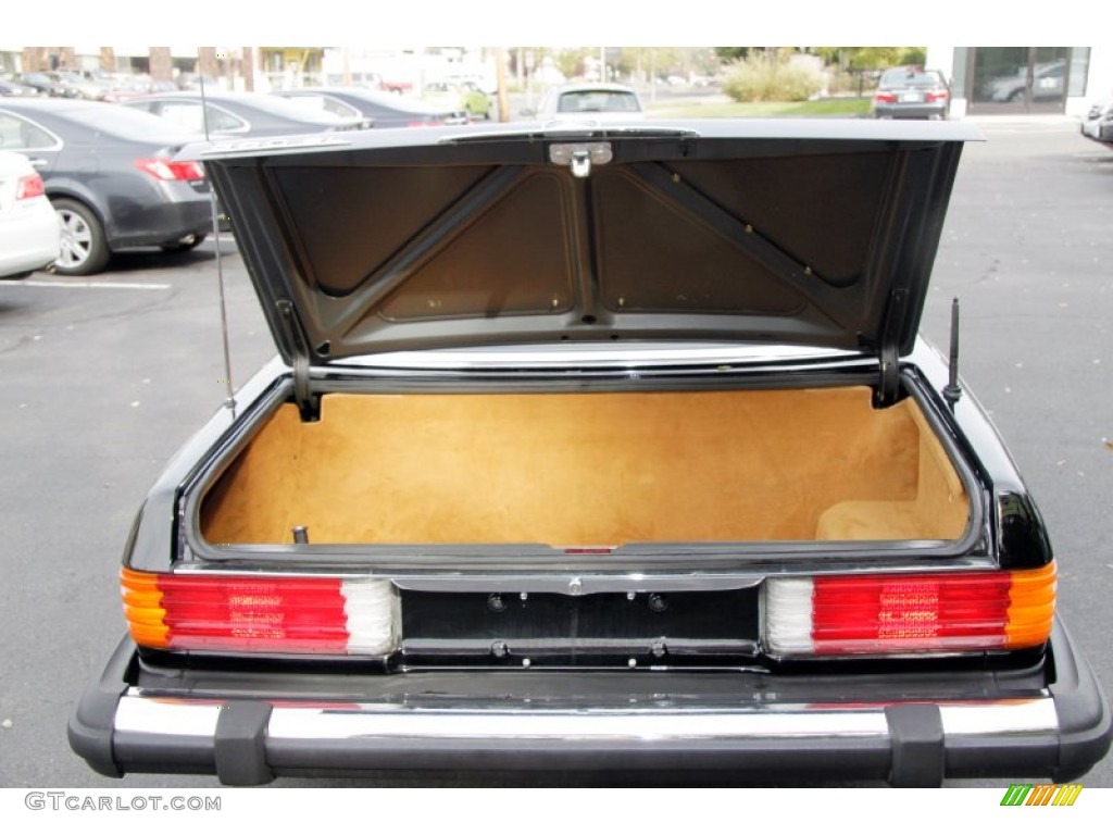 1986 Mercedes-Benz SL Class 560 SL Roadster Trunk Photo #56092727