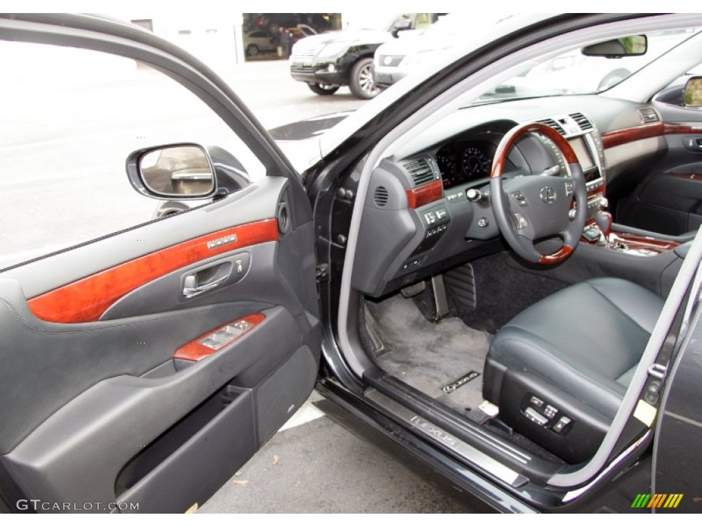 Black Interior 2011 Lexus LS 460 AWD Photo #56092943