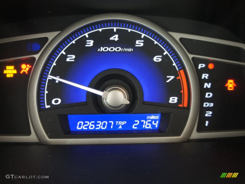 2011 Honda Civic EX Sedan Gauges Photo #56093471