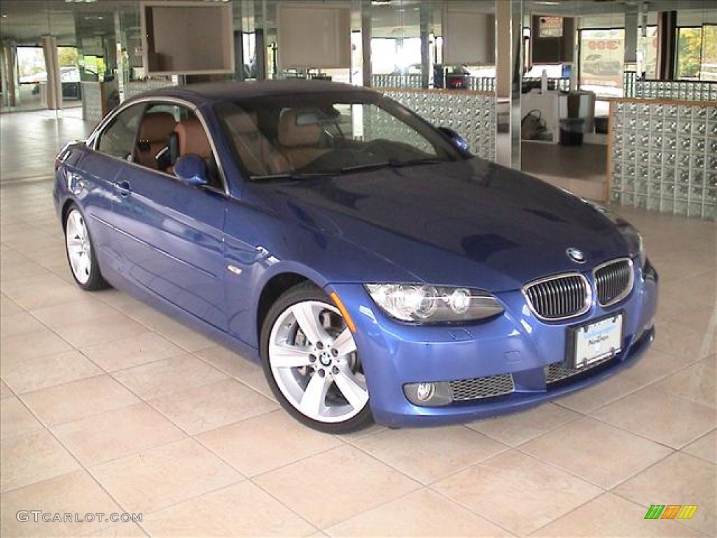 Montego Blue Metallic 2007 BMW 3 Series 335i Convertible Exterior Photo #56094722