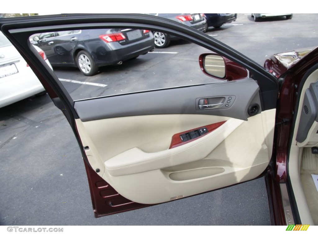 2008 Lexus ES 350 Cashmere Door Panel Photo #56094824
