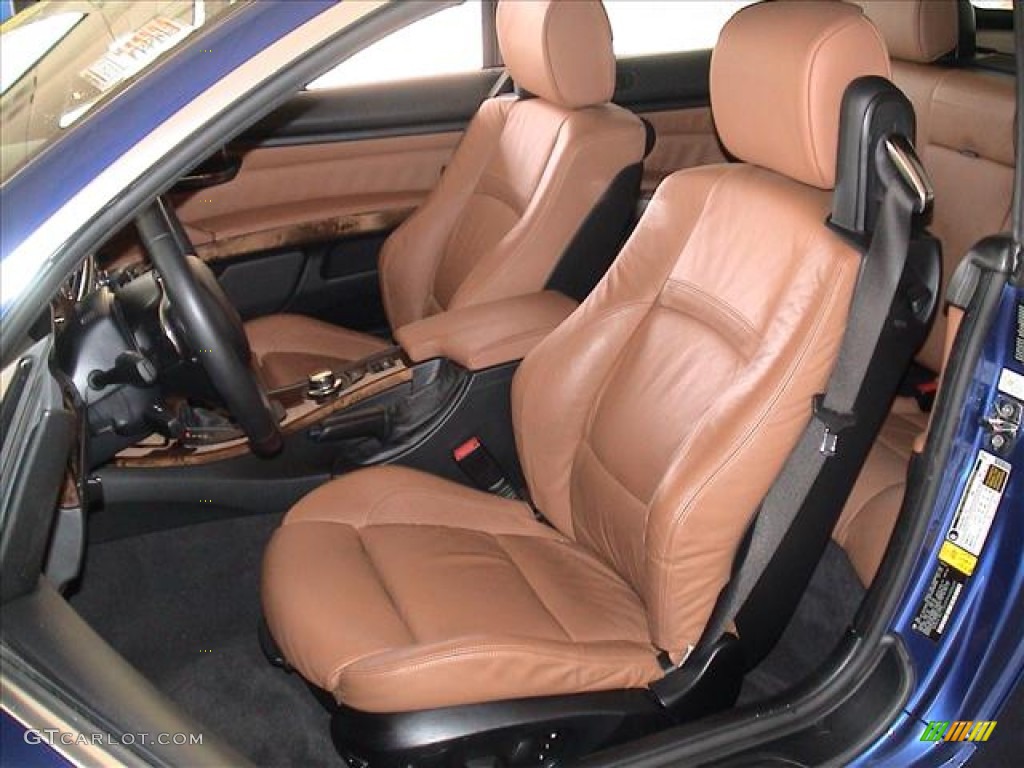 Saddle Brown/Black Interior 2007 BMW 3 Series 335i Convertible Photo #56094887
