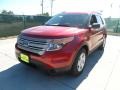2012 Red Candy Metallic Ford Explorer FWD  photo #7