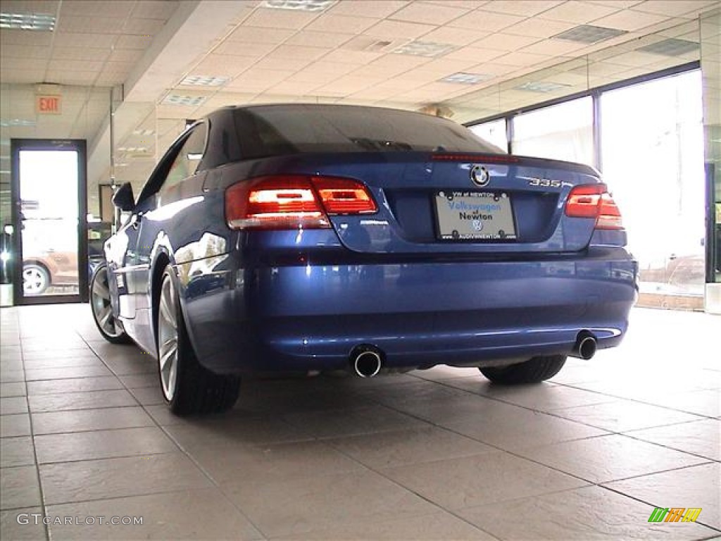 2007 3 Series 335i Convertible - Montego Blue Metallic / Saddle Brown/Black photo #39