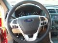Medium Light Stone 2012 Ford Explorer FWD Steering Wheel