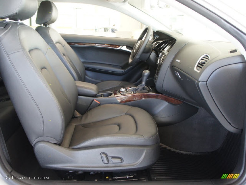 Black Interior 2009 Audi A5 3.2 quattro Coupe Photo #56095304