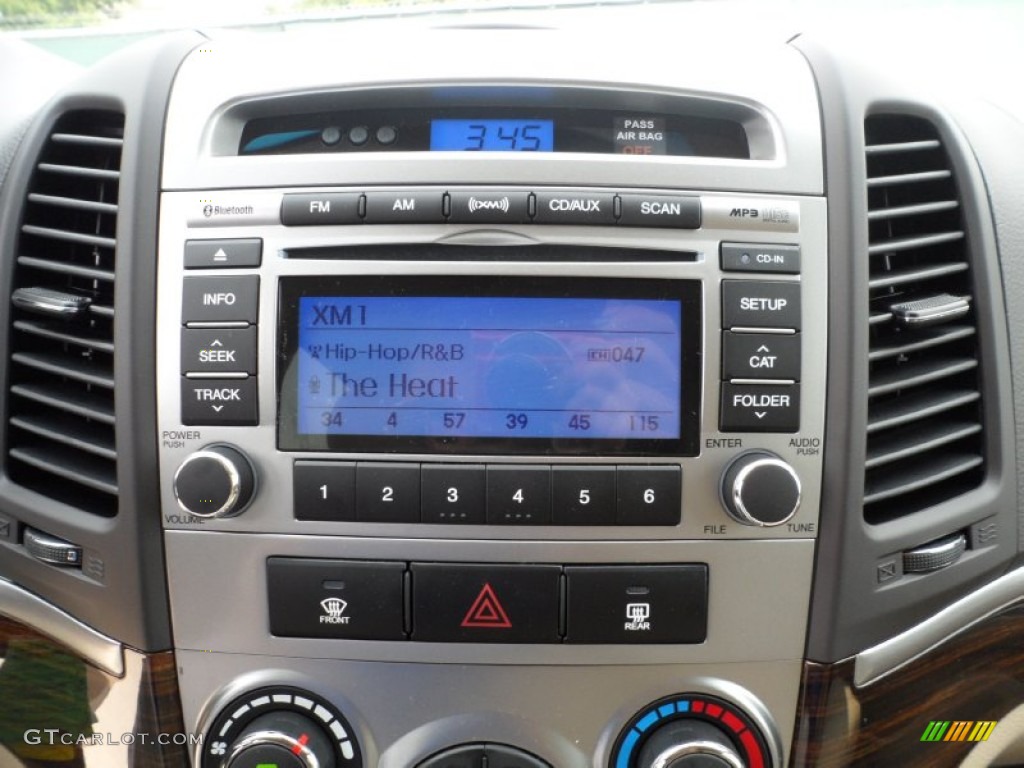 2012 Hyundai Santa Fe GLS Controls Photo #56095388