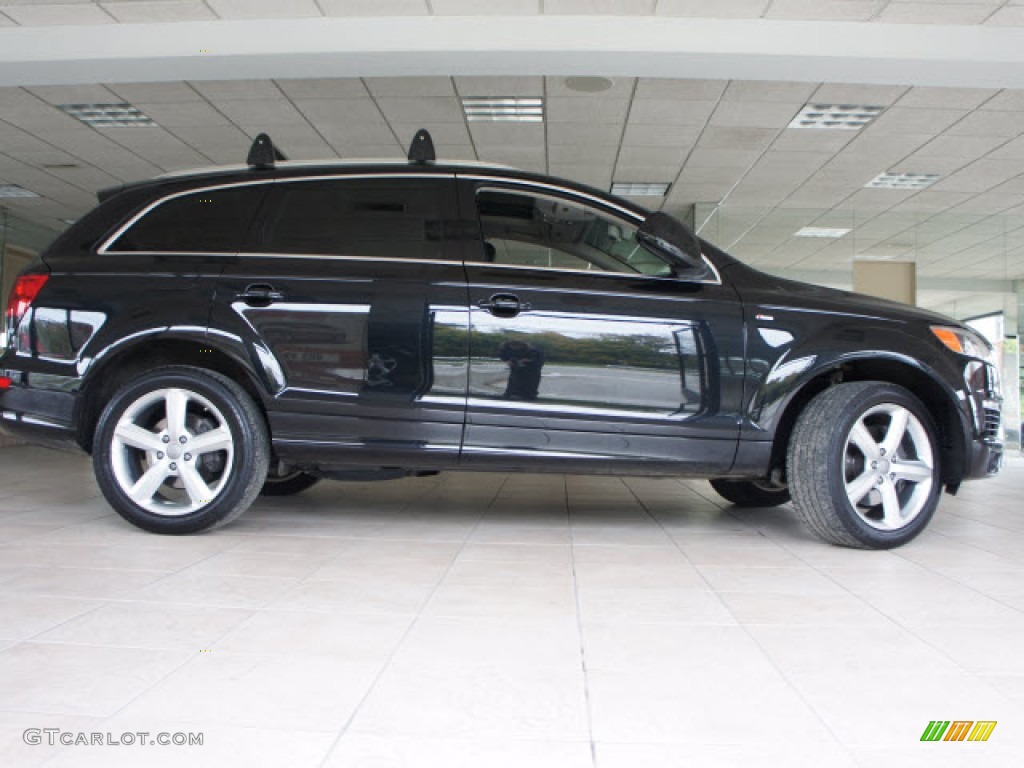 Phantom Black Pearl Effect 2009 Audi Q7 3.0 TDI quattro Exterior Photo #56095769