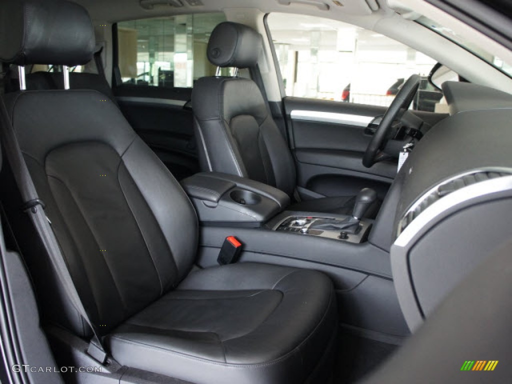 Black Interior 2009 Audi Q7 3.0 TDI quattro Photo #56095881