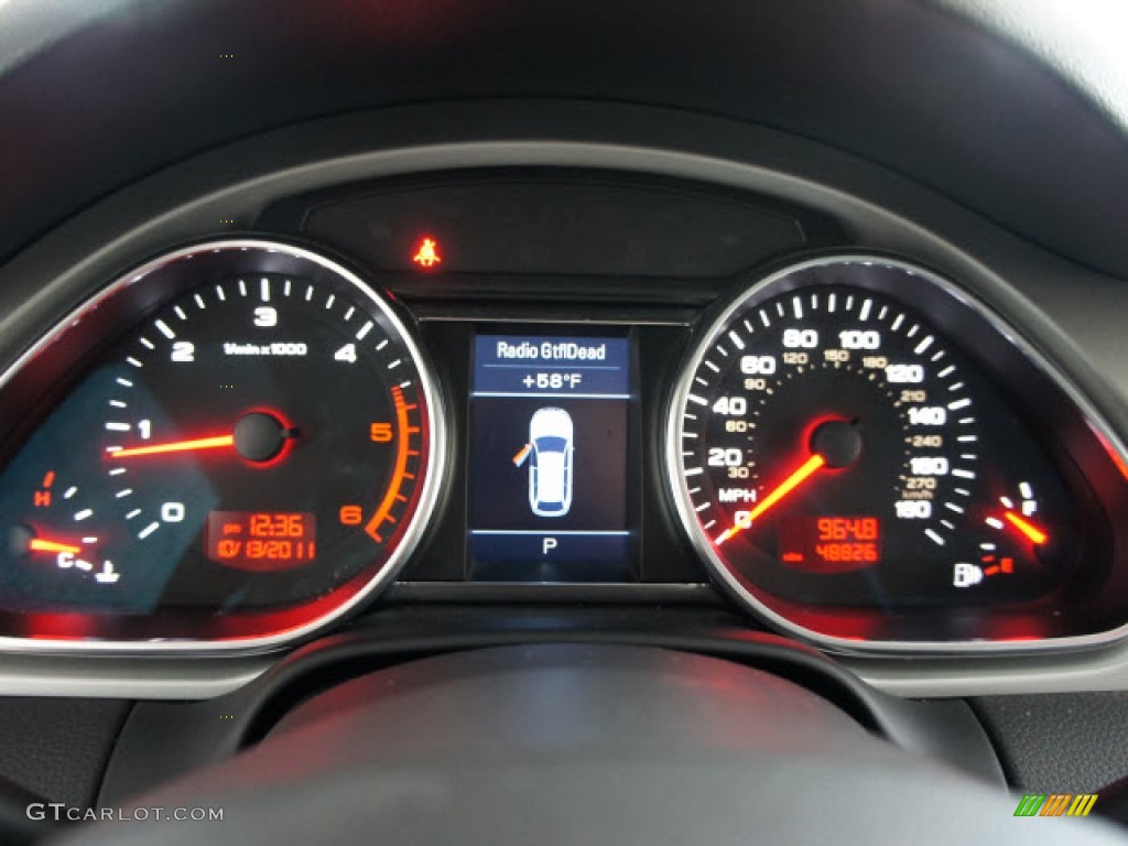2009 Audi Q7 3.0 TDI quattro Gauges Photo #56095950
