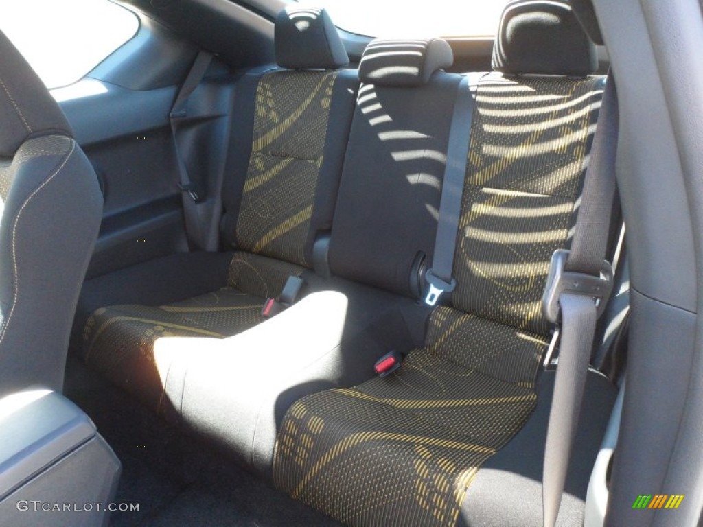 RS Black/Yellow Interior 2012 Scion tC Release Series 7.0 Photo #56096030
