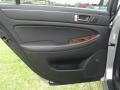 2011 Hyundai Genesis Jet Black Interior Door Panel Photo