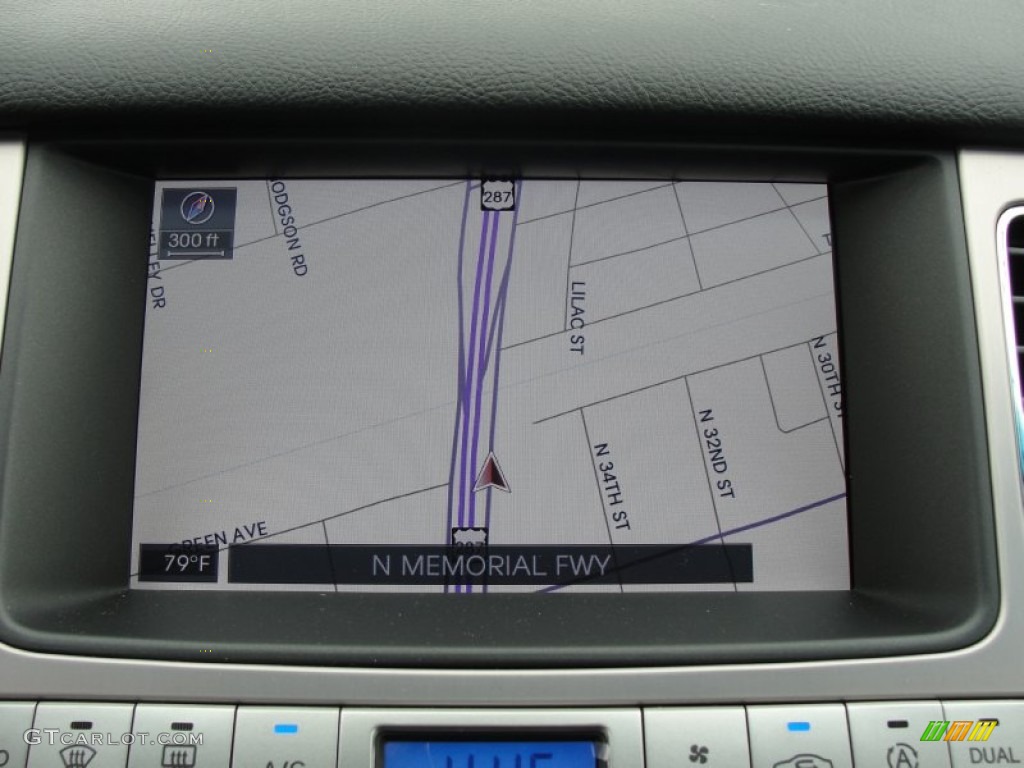 2011 Hyundai Genesis 3.8 Sedan Navigation Photos