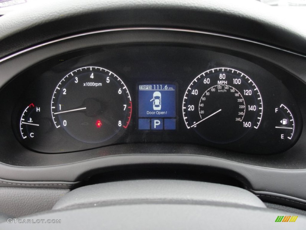 2011 Hyundai Genesis 3.8 Sedan Gauges Photo #56096471