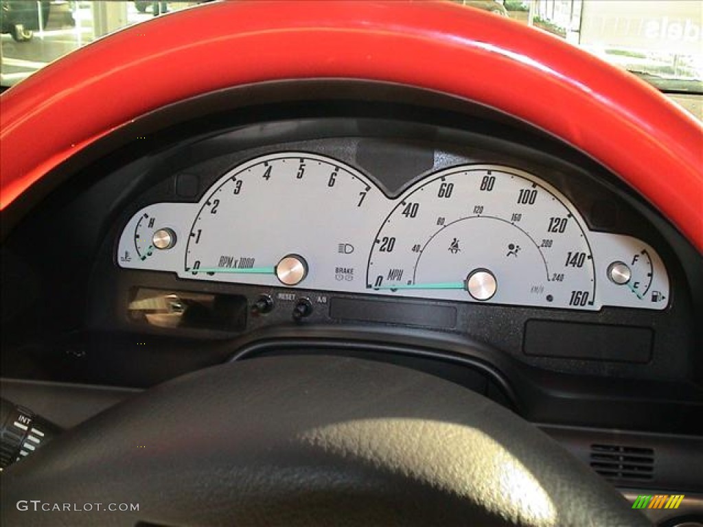 2002 Ford Thunderbird Premium Roadster Gauges Photo #56096507