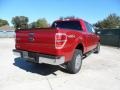 2011 Red Candy Metallic Ford F150 XLT SuperCrew 4x4  photo #3