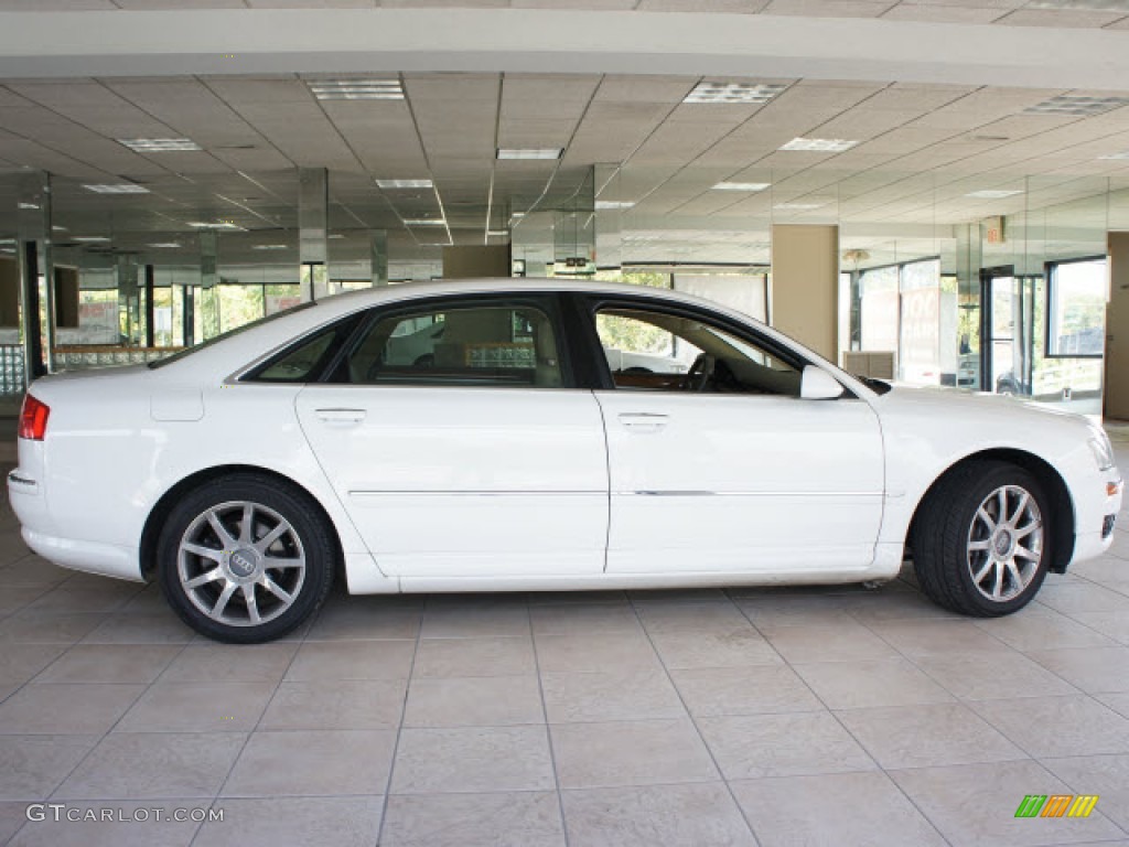 Ibis White 2007 Audi A8 L 4.2 quattro Exterior Photo #56097548