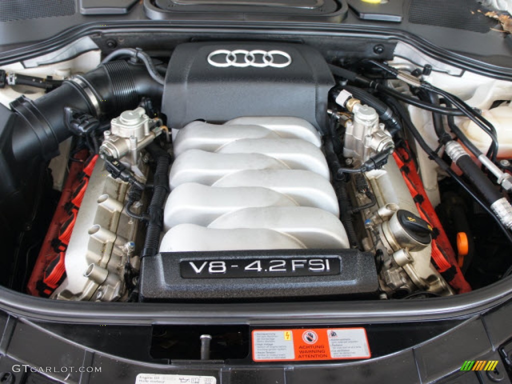 2007 Audi A8 L 4.2 quattro 4.2 Liter FSI DOHC 32-Valve VVT V8 Engine Photo #56097776