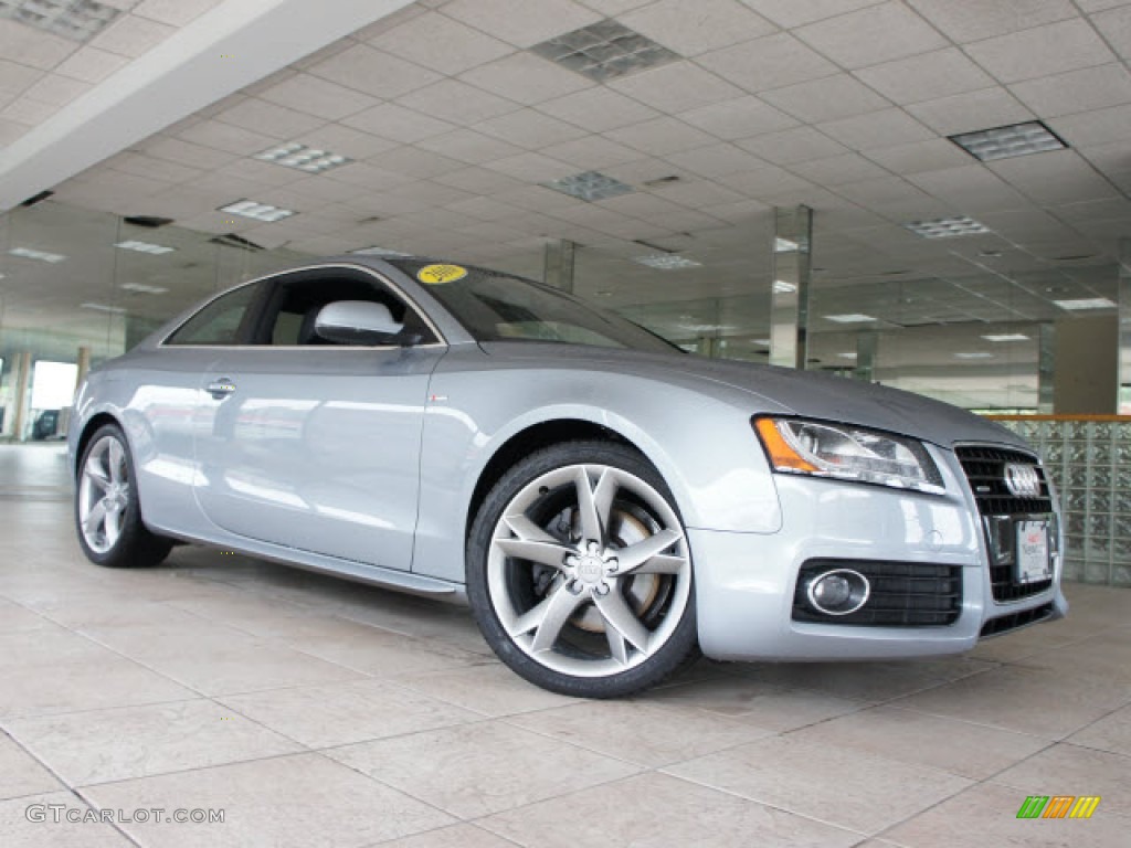 Monza Silver Metallic 2010 Audi A5 3.2 quattro Coupe Exterior Photo #56098385