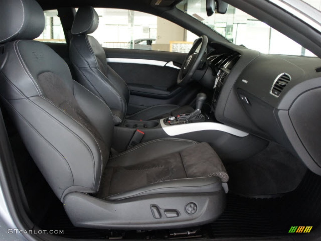 Black Interior 2010 Audi A5 3.2 quattro Coupe Photo #56098481