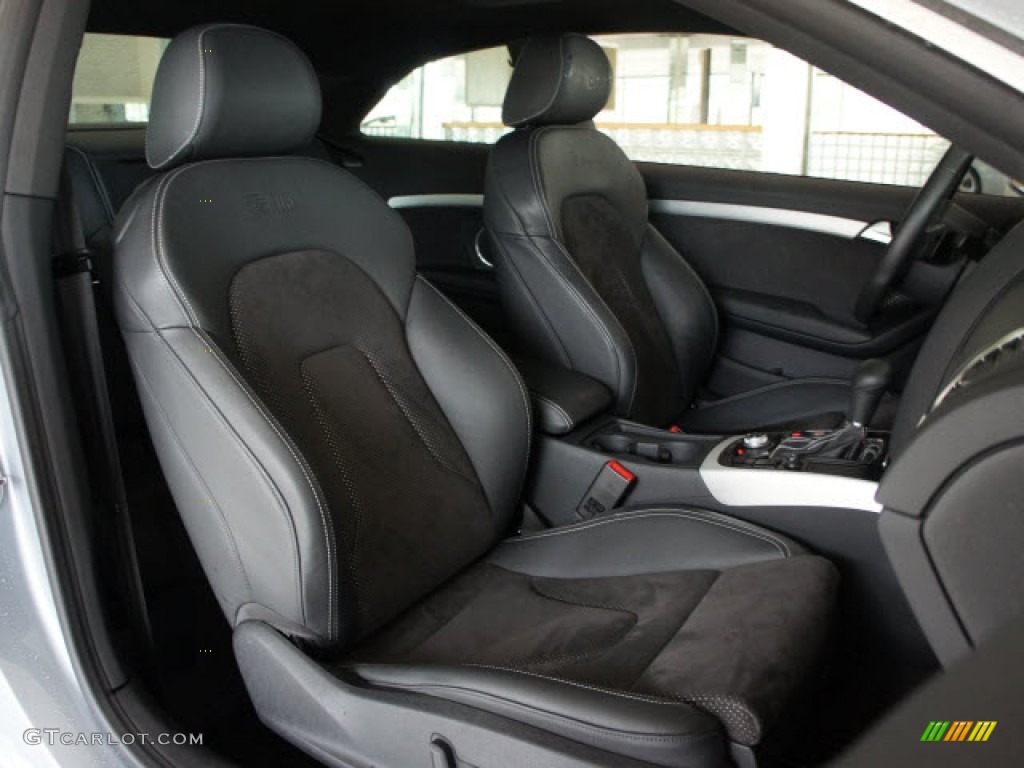 Black Interior 2010 Audi A5 3.2 quattro Coupe Photo #56098490