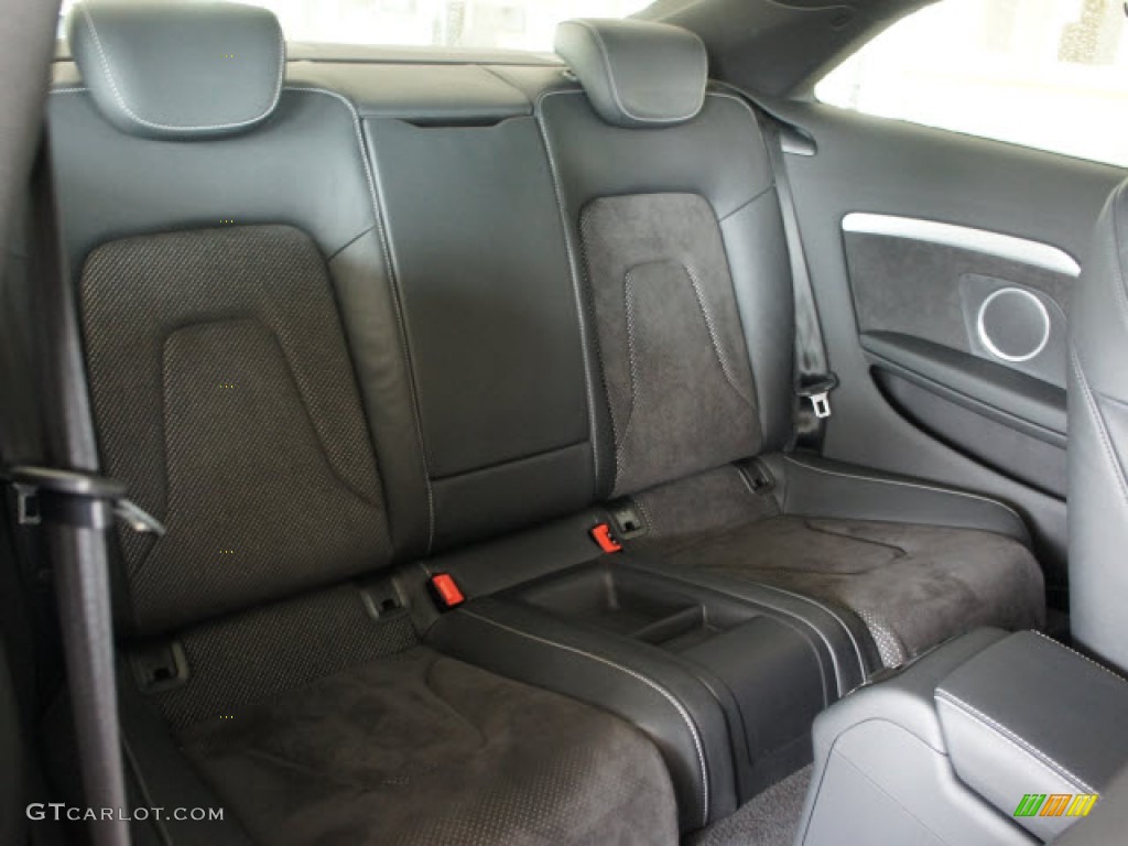 Black Interior 2010 Audi A5 3.2 quattro Coupe Photo #56098511
