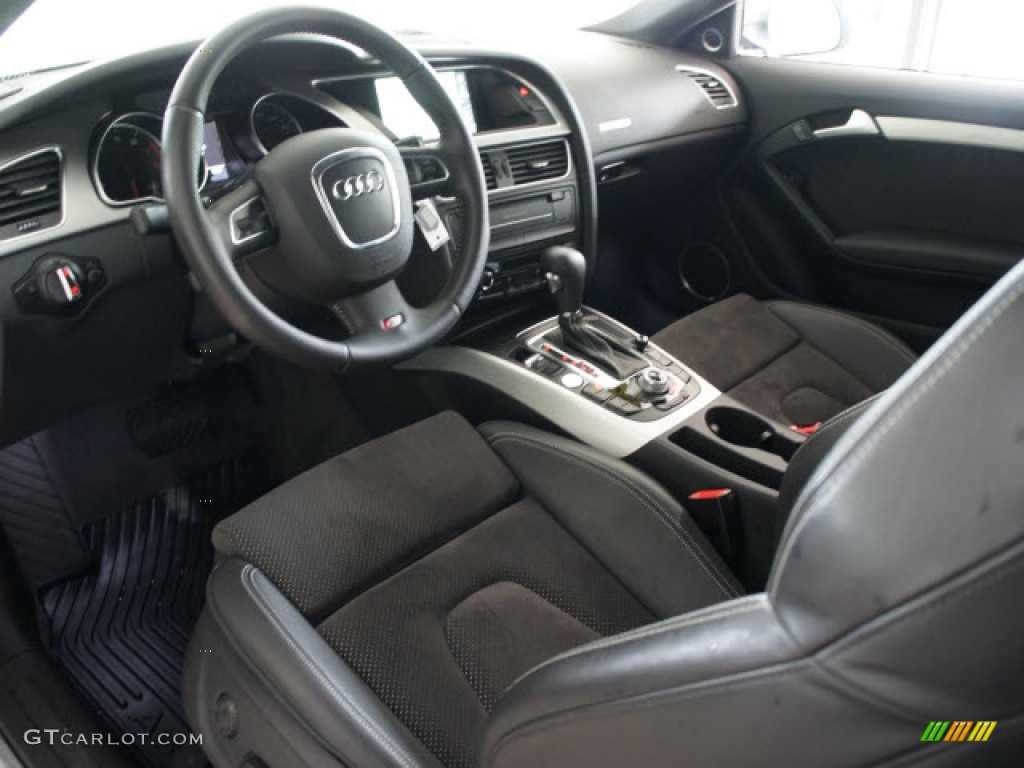 Black Interior 2010 Audi A5 3.2 quattro Coupe Photo #56098520