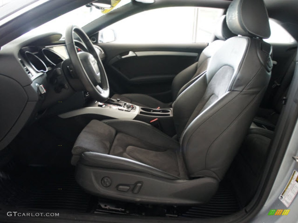 Black Interior 2010 Audi A5 3.2 quattro Coupe Photo #56098528