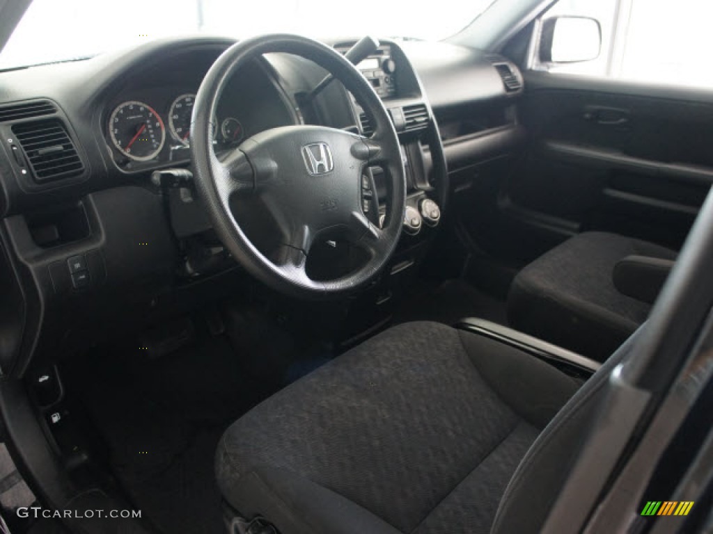 2006 CR-V LX 4WD - Nighthawk Black Pearl / Black photo #18
