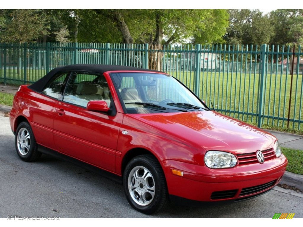 2001 Volkswagen Cabrio GLX Custom Wheels Photo #56100446