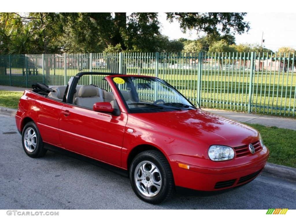 2001 Volkswagen Cabrio GLX Custom Wheels Photo #56100476
