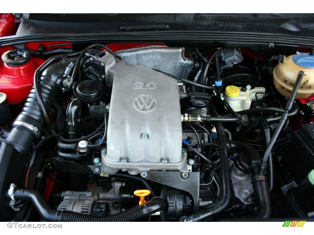 2001 Volkswagen Cabrio GLX 2.0 Liter SOHC 8-Valve 4 Cylinder Engine Photo #56101046