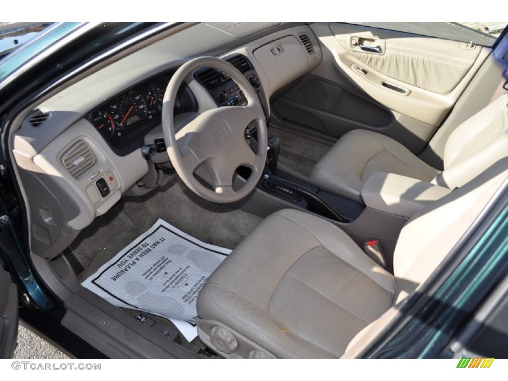1998 Accord LX Sedan - Dark Emerald Pearl / Ivory photo #5