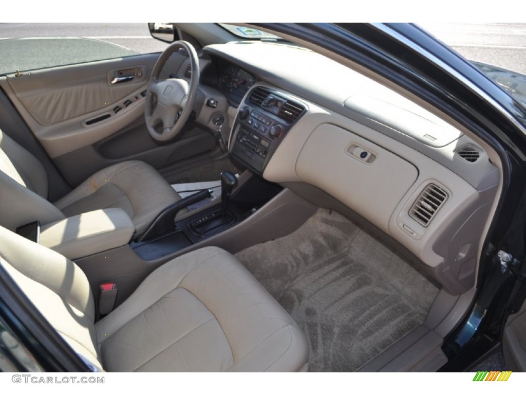1998 Accord LX Sedan - Dark Emerald Pearl / Ivory photo #7
