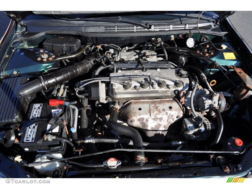 1998 Accord LX Sedan - Dark Emerald Pearl / Ivory photo #9