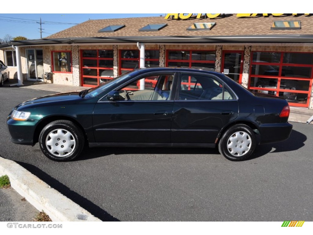 1998 Accord LX Sedan - Dark Emerald Pearl / Ivory photo #23