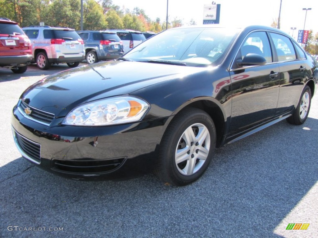 2010 Impala LS - Black / Ebony photo #3
