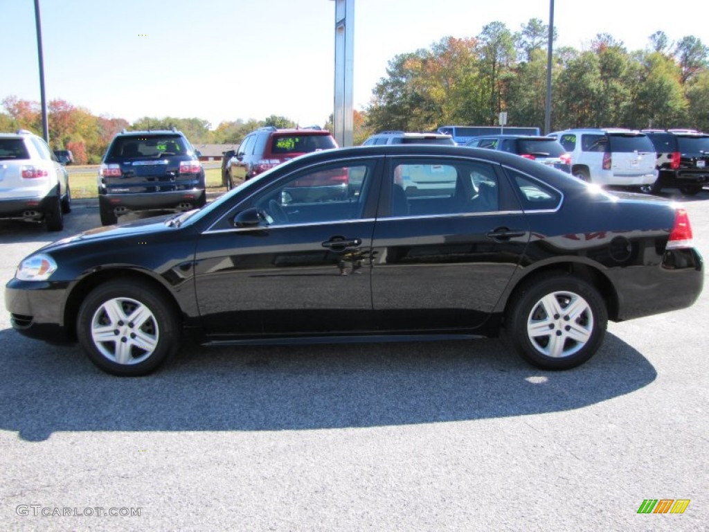 2010 Impala LS - Black / Ebony photo #4