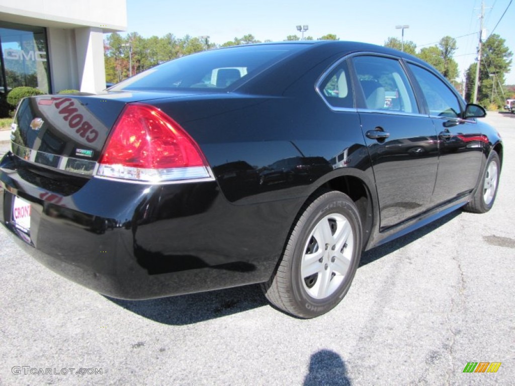 2010 Impala LS - Black / Ebony photo #7