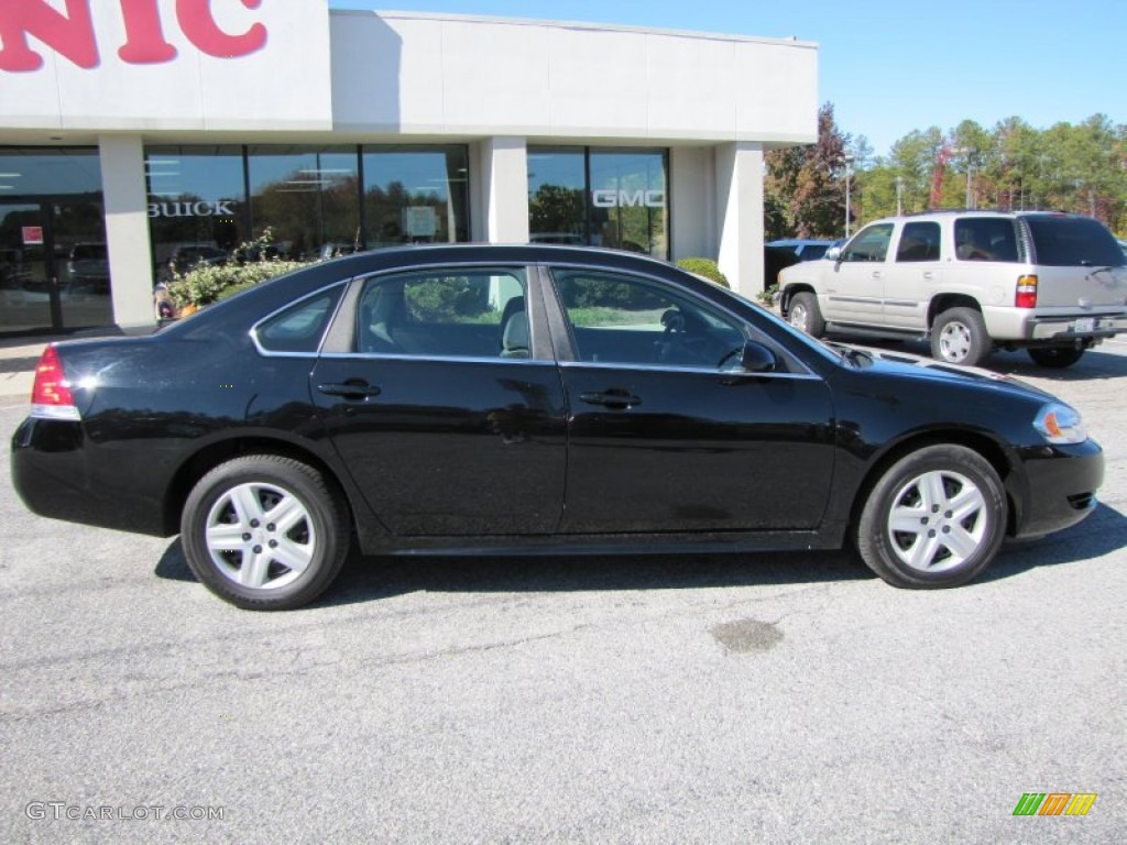 2010 Impala LS - Black / Ebony photo #8