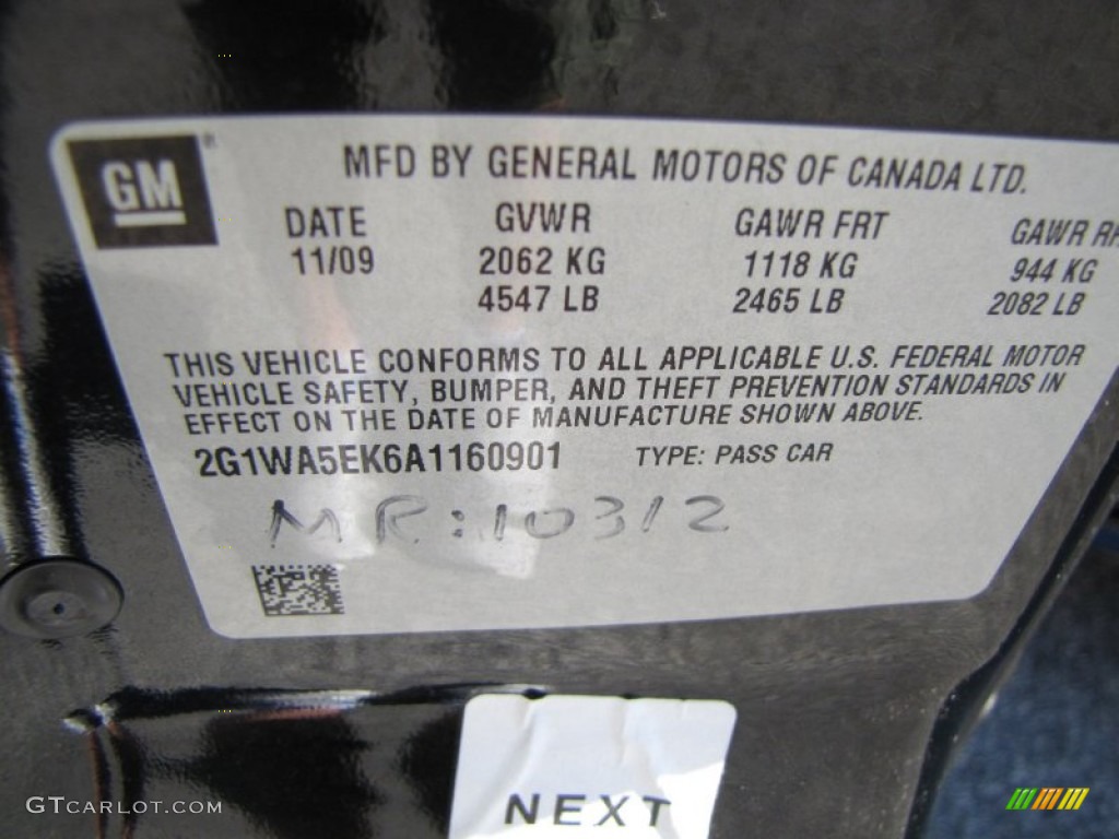 2010 Impala LS - Black / Ebony photo #25