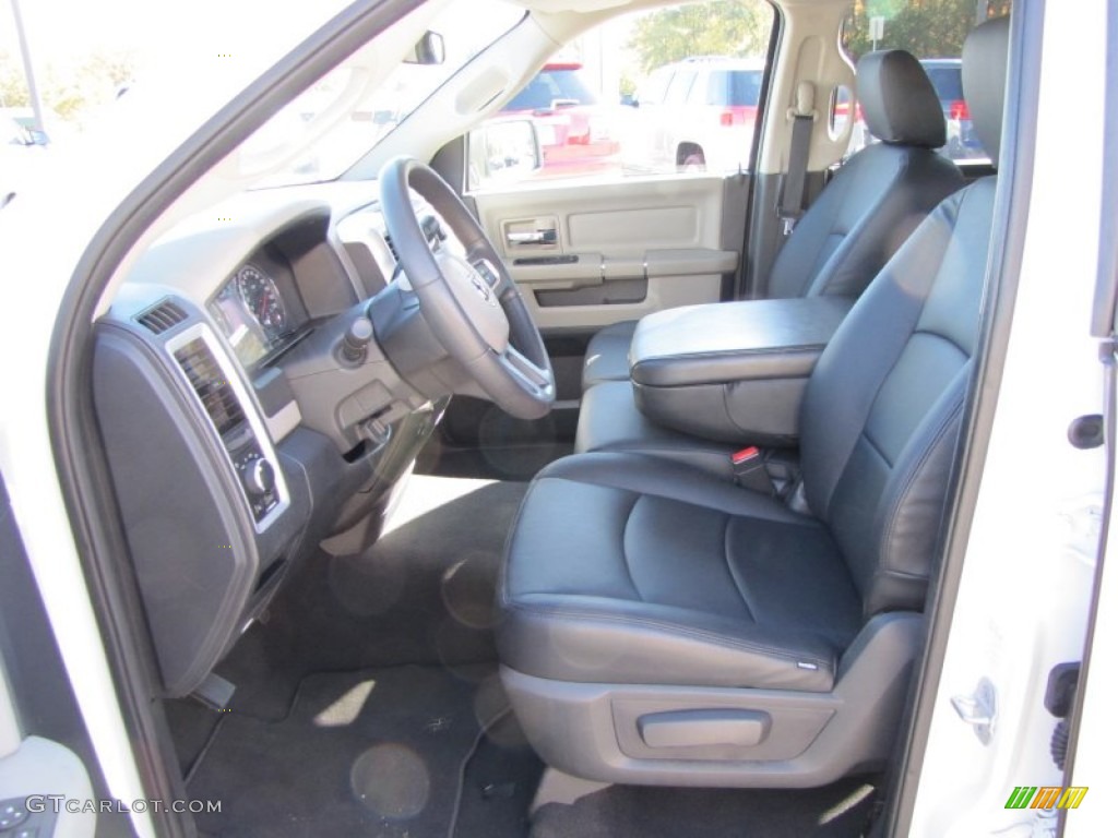 2011 Ram 1500 SLT Quad Cab - Bright White / Dark Slate Gray photo #10