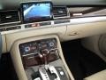 Linen Beige Valcona Leather Controls Photo for 2009 Audi A8 #56103282