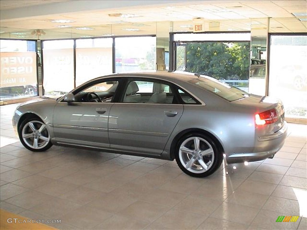 Quartz Grey Metallic 2009 Audi A8 L 4.2 quattro Exterior Photo #56103377
