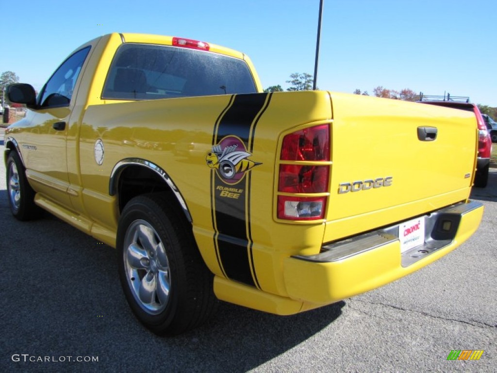 2004 Dodge Ram 1500 SLT Rumble Bee Regular Cab Marks and Logos Photo #56103728