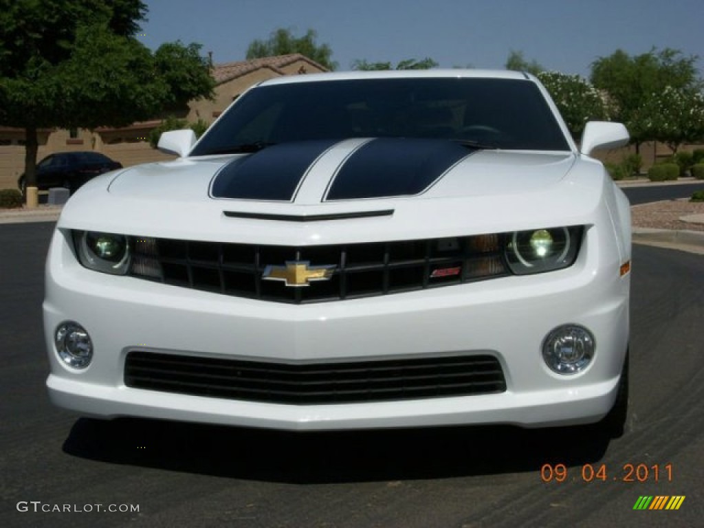 2010 Camaro SS Coupe - Summit White / Black photo #3