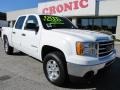 2012 Summit White GMC Sierra 1500 SLE Crew Cab 4x4  photo #1