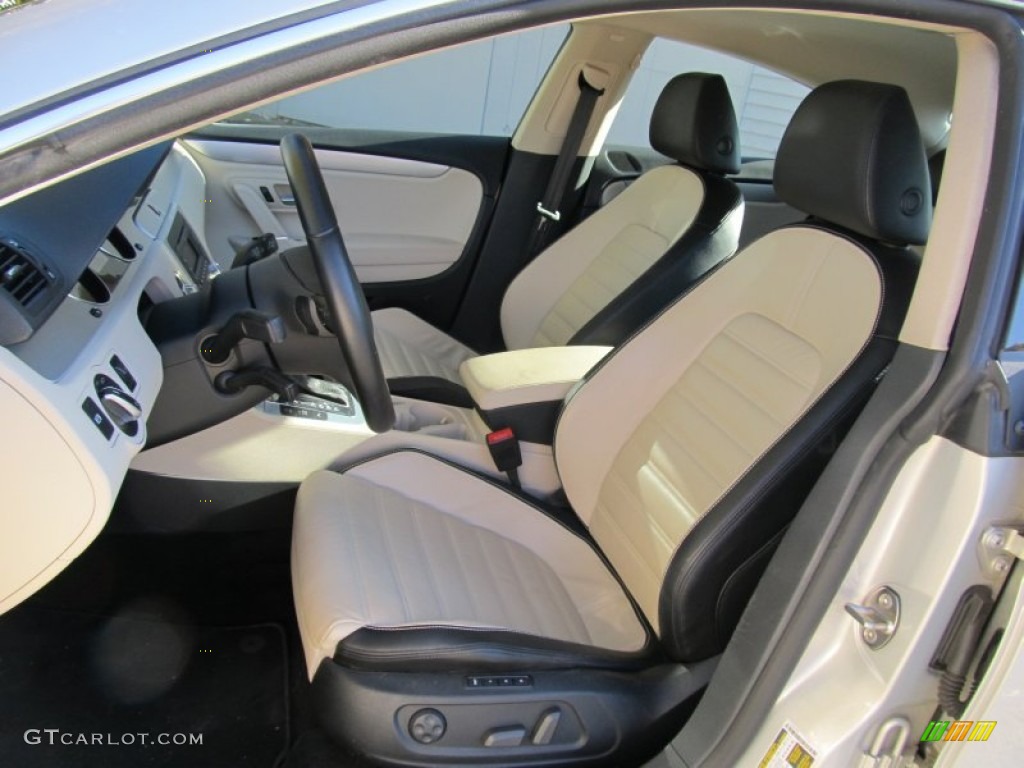 Cornsilk Beige Two-Tone Interior 2009 Volkswagen CC VR6 4Motion Photo #56104697